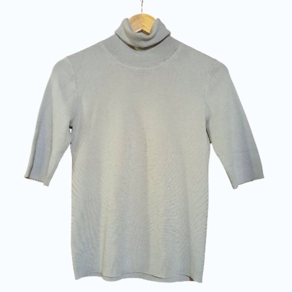 FILIPPA K Luxury Clothing Gray Wool Turtleneck S - Picture 2 of 9